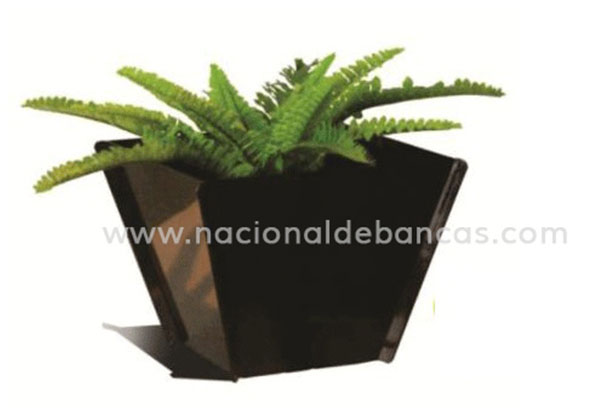 Jardineras de acero inoxidable